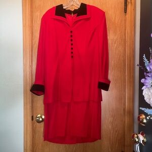 Vintage Mock Layer Dress